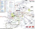 Χάρτης του μετρό της Μαδρίτης